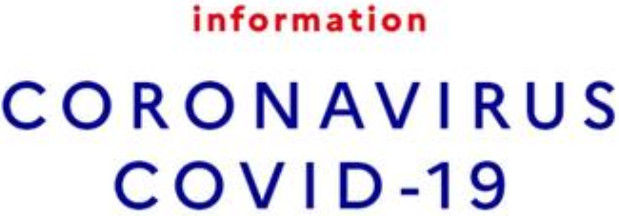 Informations COVID-19 – Toutes les activités sont suspendues